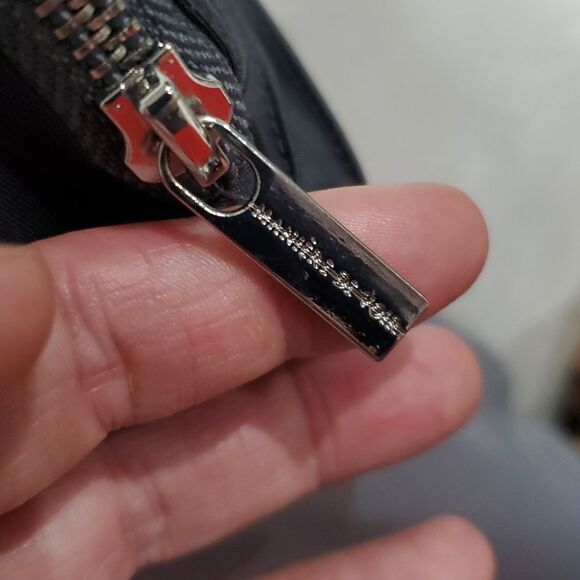 Maniere De Voir Stylish Silver Gorpcore Pants with Cargo Pockets Size 4 - Picture 5 of 16